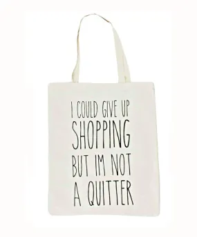 Canvas Shopper Quitter